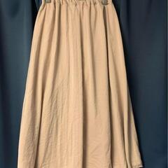GU　イージーエアリーマキシスカートの画像