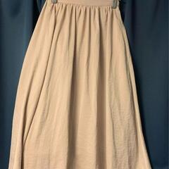 GU　イージーエアリーマキシスカートの画像