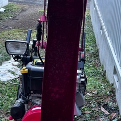 札幌より 除雪機 ヤナセYANASEスノースロワー 8-9G 80cmで9馬力　美品　配送対応可（札幌発200km位まで相談）の画像