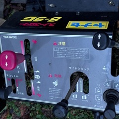 札幌より 除雪機 ヤナセYANASEスノースロワー 8-9G 80cmで9馬力　美品　配送対応可（札幌発200km位まで相談）の画像