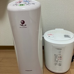 取引中|除湿機・加湿器セット　使用感あり