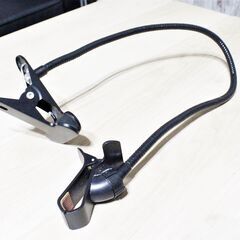 寝ながら携帯　携帯ホルダー 可変アーム　固定クリップ付きの画像
