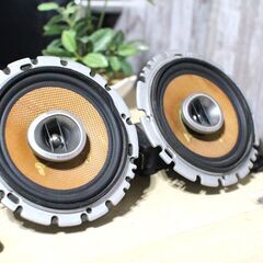 定価約2万 カロッツェリア製　16cmカーボンスピーカー　クロス...