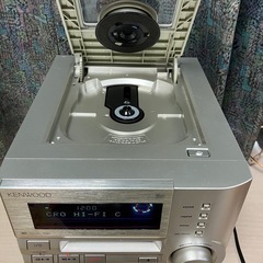 ケンウッド CD/MD/(カセット)ミニコンポ RXD-SE5MD(S) ジャンク扱いの画像