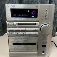 ケンウッド CD/MD/(カセット)ミニコンポ RXD-SE5MD(S) ジャンク扱いの画像
