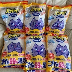 ジョイペット　シリカサンド　猫砂　6個