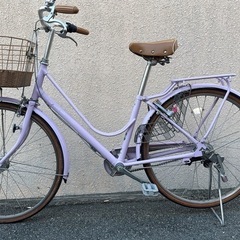 BRIDGESTONE  自転車　パープル
