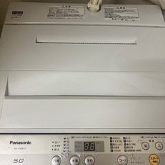 2018年　パナソニック　洗濯機の画像