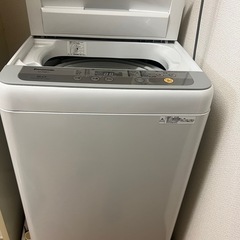 2018年　パナソニック　洗濯機の画像
