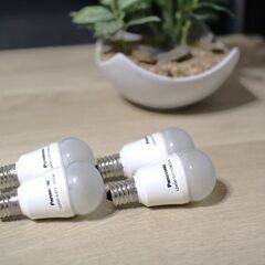 Panasonic製　LED電球 口金径　E17 昼光色 全方向　4個セットの画像
