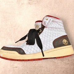 Timberland ハイカットスニーカー ホワイトの画像