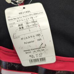 未使用品。HONDAレーシング シャツLLの画像