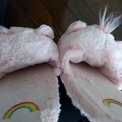 CareBearケアベア  ふわふわスリッパの画像