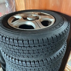 145R12 スタッドレス　グッドイヤー　20年製造の画像