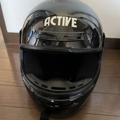バイク用　ヘルメットシールド無し