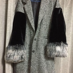 【美品】ENVYM ファー　ロングコートの画像