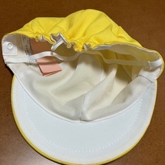 保育園　カラーキャップ　黄色の画像