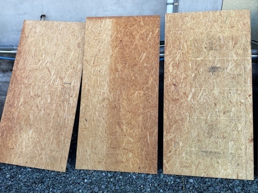 ★状態〇★ テイコ 構造用パネル クロノポール 11mm 1820x910mm OSB 合板 コンパネ 替わり DIY 板