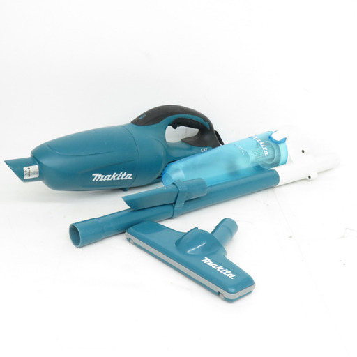 makita マキタ 18V対応 充電式クリーナ カプセル式 トリガスイッチ 青 本体のみ サイクロンユニット付 CL180FD 中古 【工具専門店 テイクハンズ金沢野々市店】