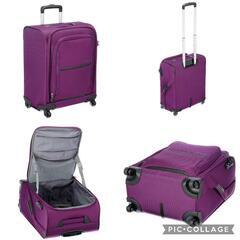 サムソナイト ソフトスーツケース ピエノ スピナー50 機内持ち込み可 39Ｌ ブラック  超軽量の画像