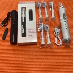 【受け渡し決定】① 電動歯ブラシ　電動眉毛シェーバー　電動鼻毛カ...