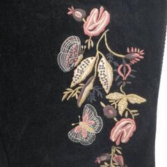 DENIM&Co.   コーデュロイパンツ  刺繍の画像