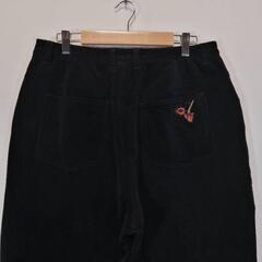 DENIM&Co.   コーデュロイパンツ  刺繍の画像