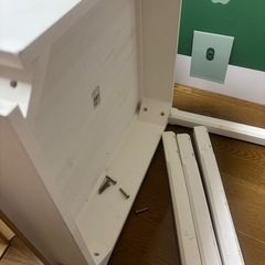 正方形デスク