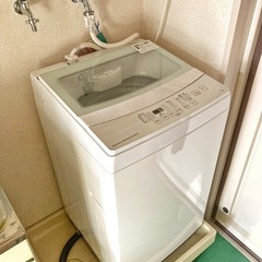 無料 ニトリ Nitori 6kg 全自動洗濯機 NT60L1 ホワイトの画像