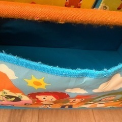 トイストーリー おもちゃ収納の画像