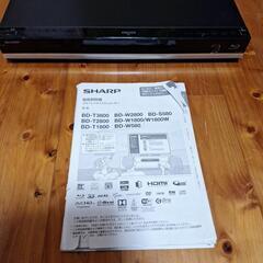 シャープ　ブルーレイレコーダーBD-W580( ジャンク品)の画像