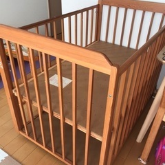 決まりました　ベビーベッド