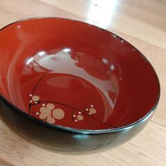 ⑧木箱入吸碗5個　本うるしの画像