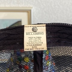 BILLABONG キャップ フリーサイズの画像