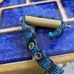 中古ゴム式 カポタスト【青色】の画像