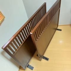 木製和風衝立 業務用 2個セットの画像