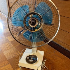 差し上げます、使える年代物の日立製扇風機