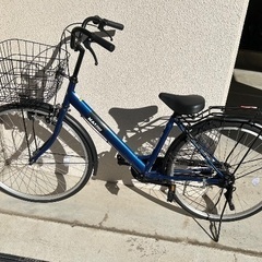 普通の自転車 ☆NA2 vivid 青色☆26インチ