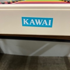 K2411-828 KAWAI 河合楽器のパイプシロホン/14S キズ汚れ有り ※バチ1本不足の画像