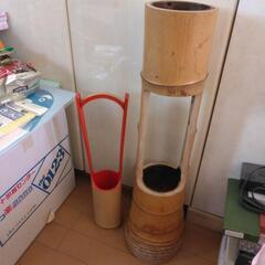 竹の 花入れ
