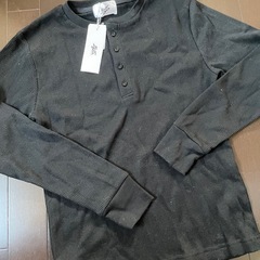 rayo D sole　長袖　Tシャツ　ロンT　黒　シンプル　無...