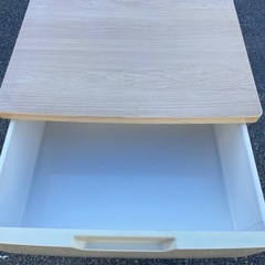 ★ ウッドトップ チェスト 5段 プラスチック製 タンス 箪笥 引き出し 衣装 ケース 収納 H99 x W56 x D41 cmの画像