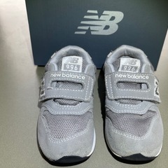 New Balance 996 ベビーシューズ 15.0cm グレー 箱付きの画像