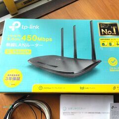 無線LANルーター 鉄骨3Fの2Fに設置していました。1F、3Fにもしっかり届く！の画像