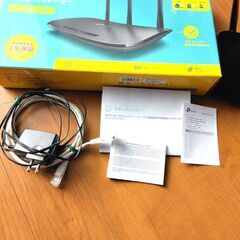 無線LANルーター 鉄骨3Fの2Fに設置していました。1F、3Fにもしっかり届く！の画像