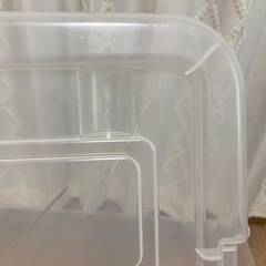 お得、早い者勝ち、衣装ケース、クリアケース、収納ケースの画像