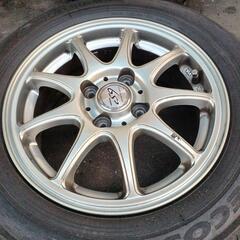 165/70R14 アルミタイヤ4本セット　No.36の画像