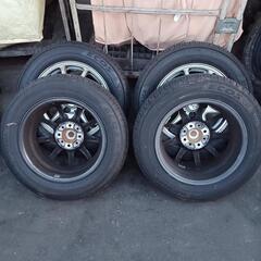 165/70R14 アルミタイヤ4本セット　No.36の画像