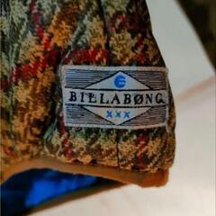 BILLABONGリバーシブルフルジップパーカー　ビラボン　綿入り　の画像