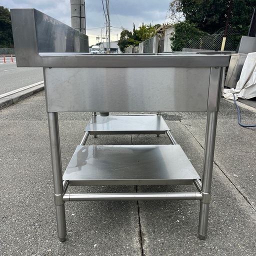 ⭐︎中古品　1槽シンク　1500×750×800mm  厨房機器⭐︎ ☆中古品 1槽シンク 1500×750×850 厨房用品 ☆の通販はau PAY
